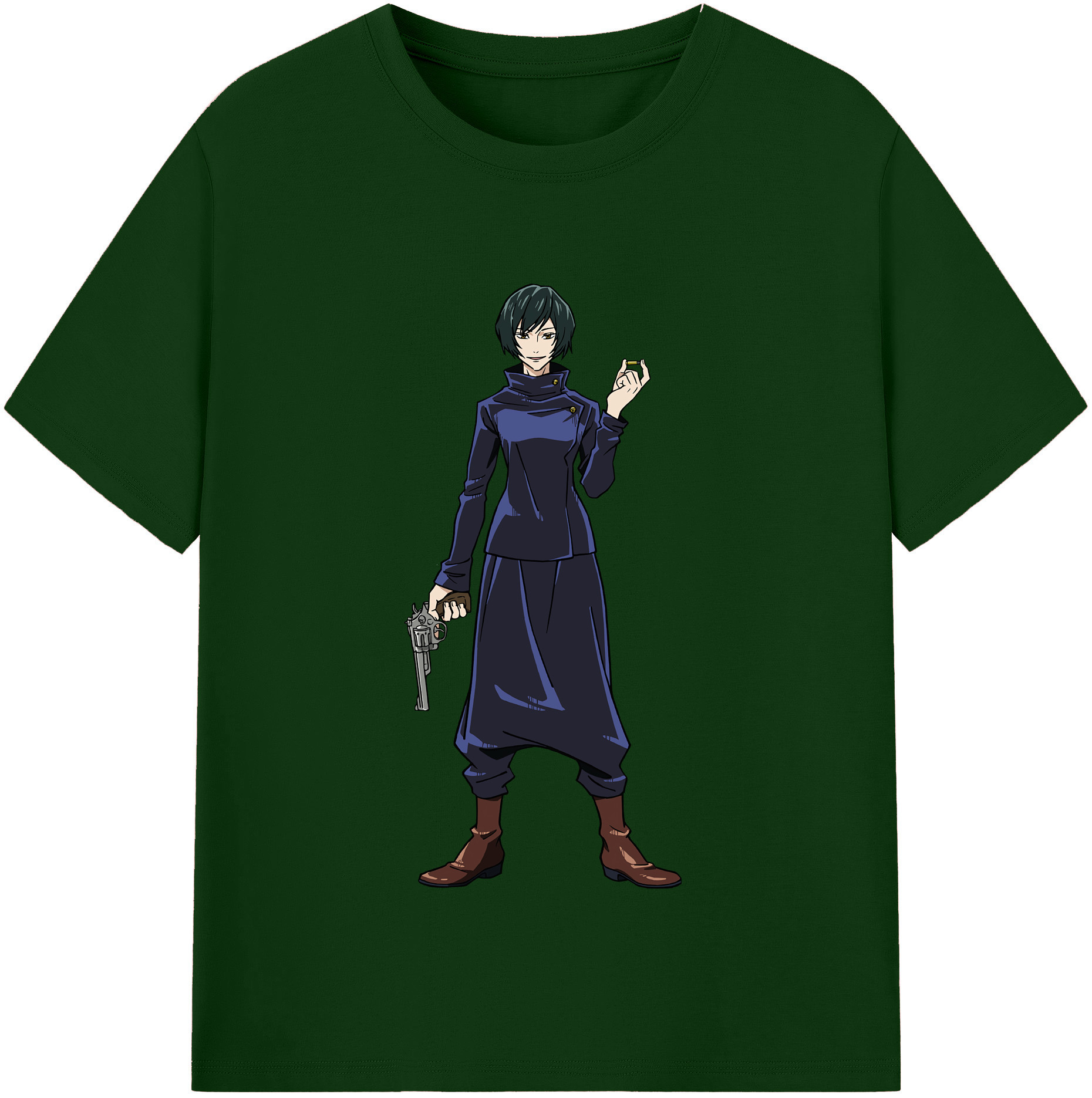 （画像用） 呪術廻戦 Jujutsu Kaisen 綿100％半袖Tシャツ（フロントプリント）
